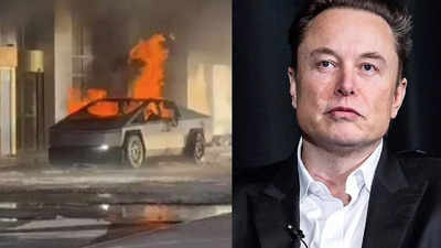 Elon Musk says Tesla cybertruck linked to suspected terrorist attack will soon be back on the road