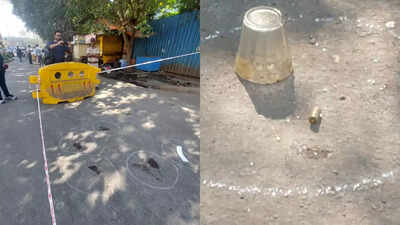 2 miscreants open fire at man outside shopping mart in Navi Mumbai
