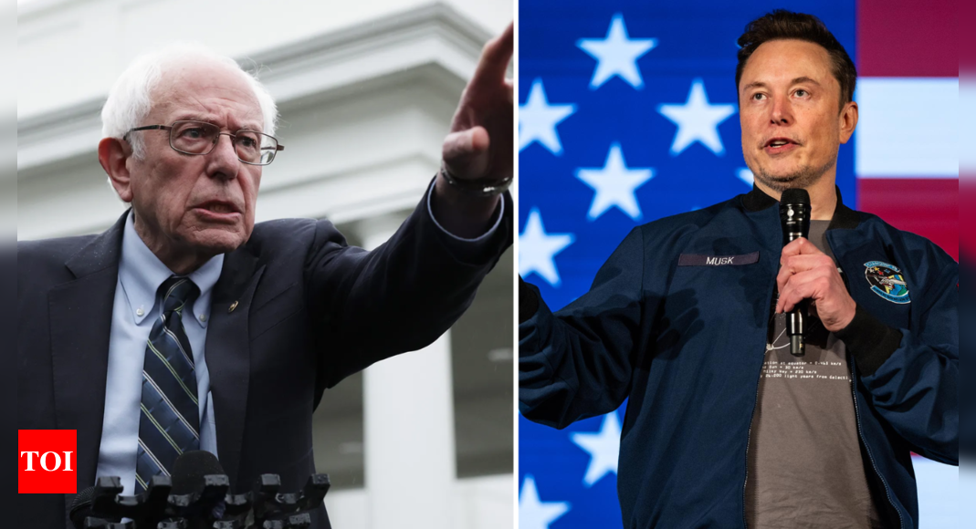 Bernie Sanders criticizes Elon Musk over H-1B Visa program, Indian-American doctors, techies fire back | World News – Times of India