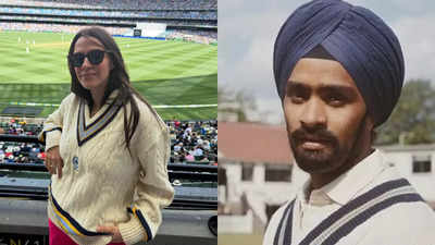 Neha Dhupia wears a piece of history in touching tribute to late father-in-law Bishan Singh Bedi