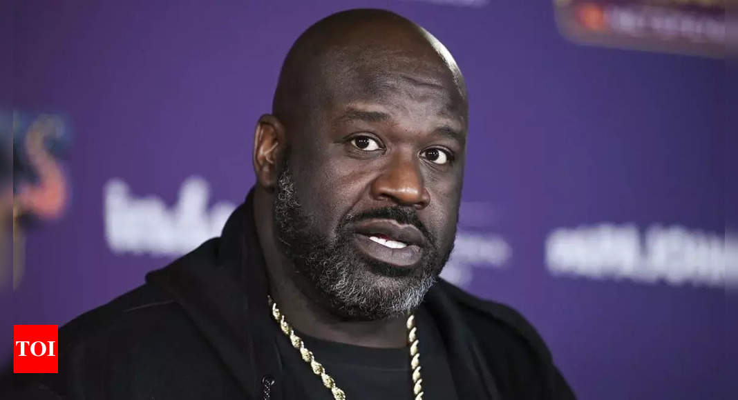 Shaquille O'Neal gets roasted for his new “French” look by Inside Guys  Kenny Smith and Charles Barkley | NBA News - The Times of India