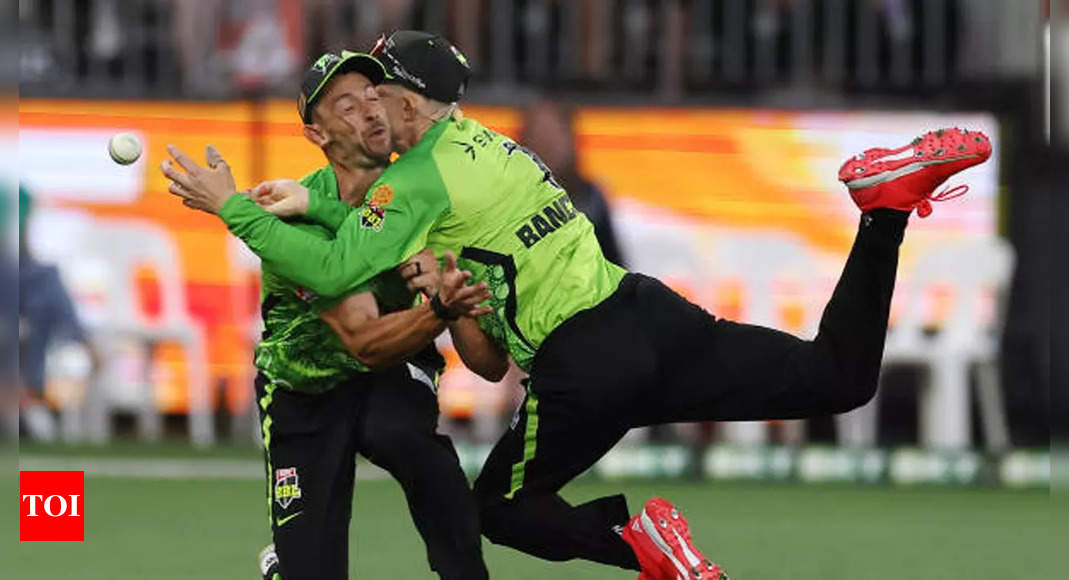 Daniel Sams, Cameron Bancroft's nasty collision frightens fans. Watch