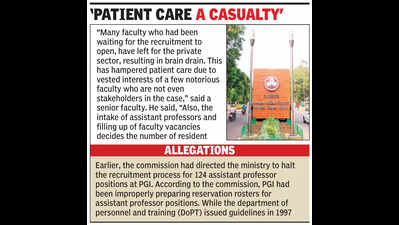 PGI gets clean chit on quota irregularities | Chandigarh News 