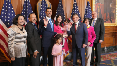 Indian-American Suhas Subramanyam sworn in to US House of Representatives; joins Samosa Caucus