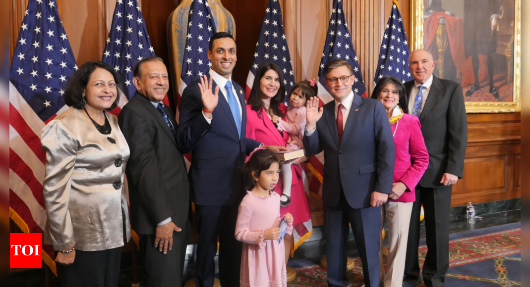 Indian-American Suhas Subramanyam sworn in to US House of Representatives; joins Samosa Caucus