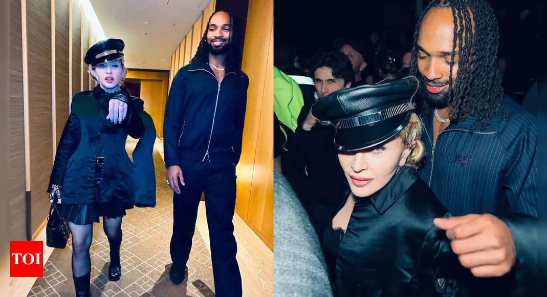 Madonna flaunts ring and sparks engagement rumours with soccer player Akeem Morris - PICS inside