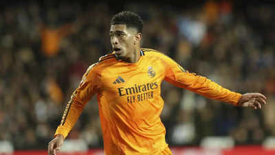 Jude Bellingham's late goal gives ten-man Real Madrid a dramatic win over Valencia