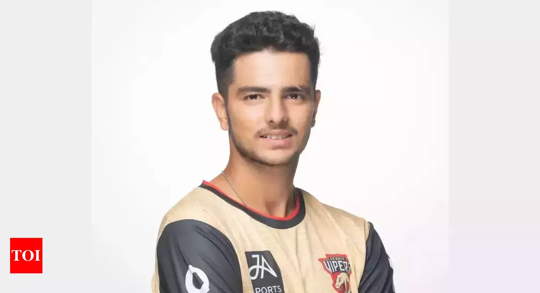 ILT20 Season 3: Prodigy Tanish Suri aims to challenge Pakistan's Azam Khan in Desert Vipers