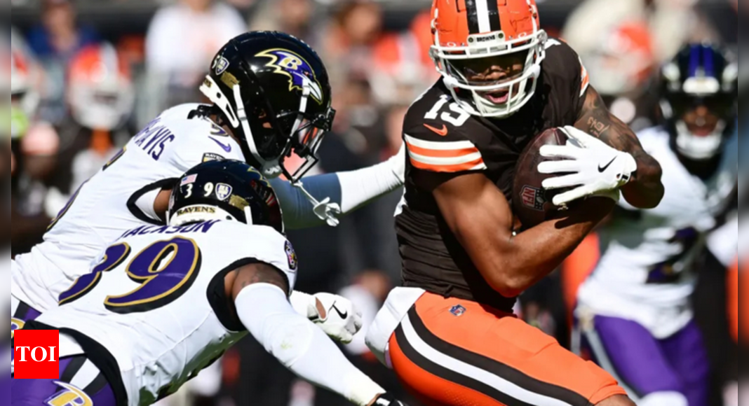 Top 3 Key Players to Watch in the Cleveland Browns vs. Baltimore Ravens Match | NFL News – Times of India