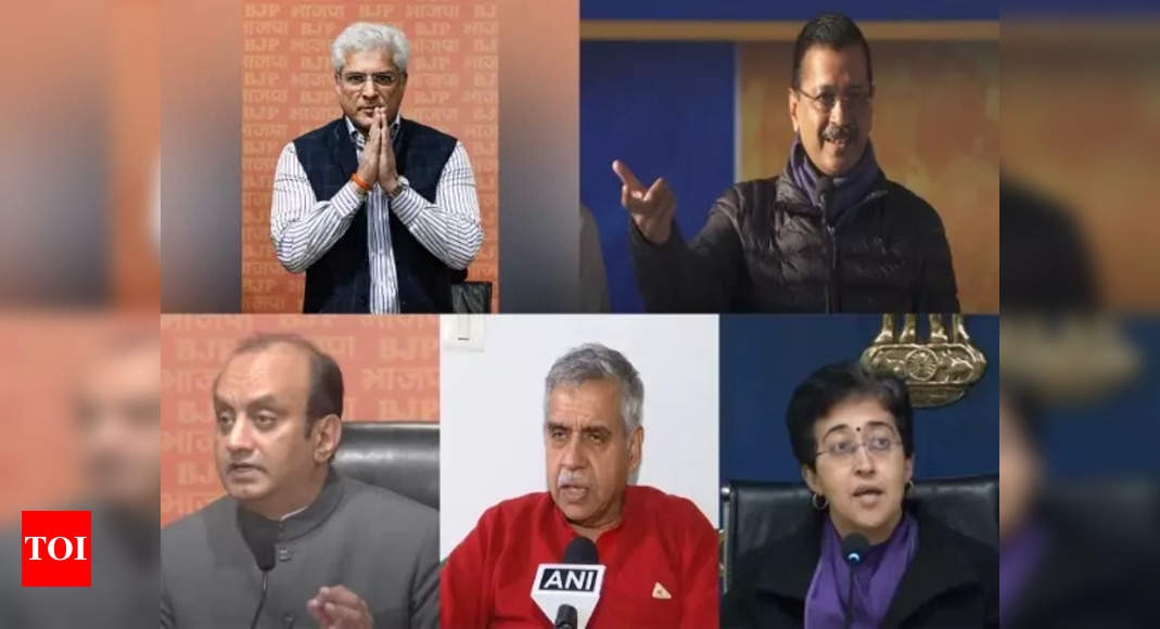 Delhi assembly elections: Heavyweights in triangular contests