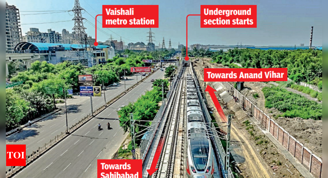 Delhi section of rapid rail will open for you from 5pm today