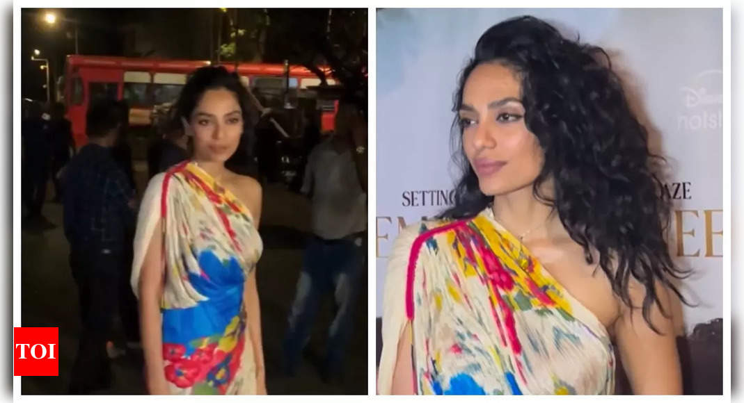 Throwback: Sobhita Dhulipala dazzles in a vibrant drape, radiating bohemian charm