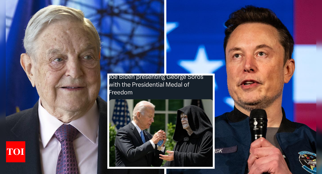 Elon Musk compares George Soros to Darth Sidious of Star Wars: A meme that fuels a broader debate – Times of India