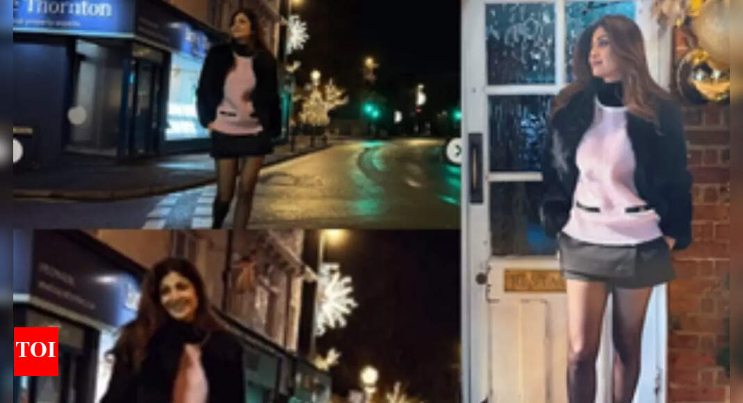 Here's how Shilpa Shetty lights up London