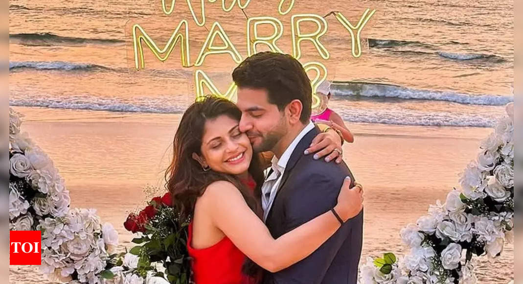 Megha Chakraborty shares her dreamy engagement photos with Sahil Phull in Goa