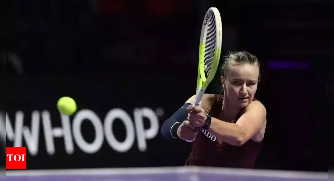 Reigning Wimbledon champion Barbora Krejcikova pulls out of Australian Open 2025 with back injury | Tennis News – Times of India