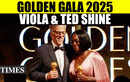 'Someone Just Set Me On Fire': At Golden Globes Gala 2025, Viola Davis & Ted Danson Shine | Watch
