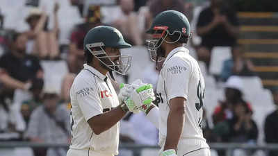 2nd Test: Shan Masood fires ton as Pakistan fight back after South Africa enforce follow-on