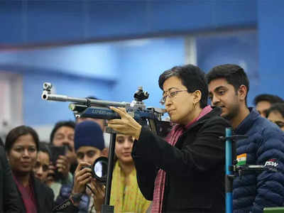 CM Atishi inaugurates Olympic-level shooting range at Kalkaji govt school, highlights Delhi's education revolution