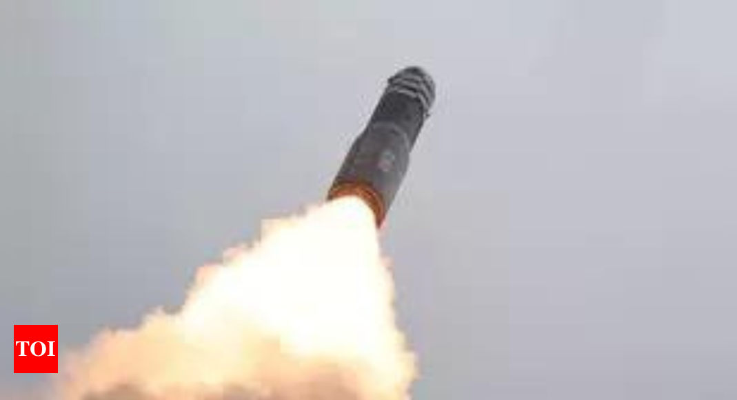 North Korea launches ballistic missile amid US-South Korea talks – Times of India