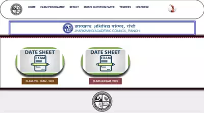 JAC Jharkhand Board Exam Date Sheet 2025 released for class 8 and 9: Check complete timetable here – Times of India