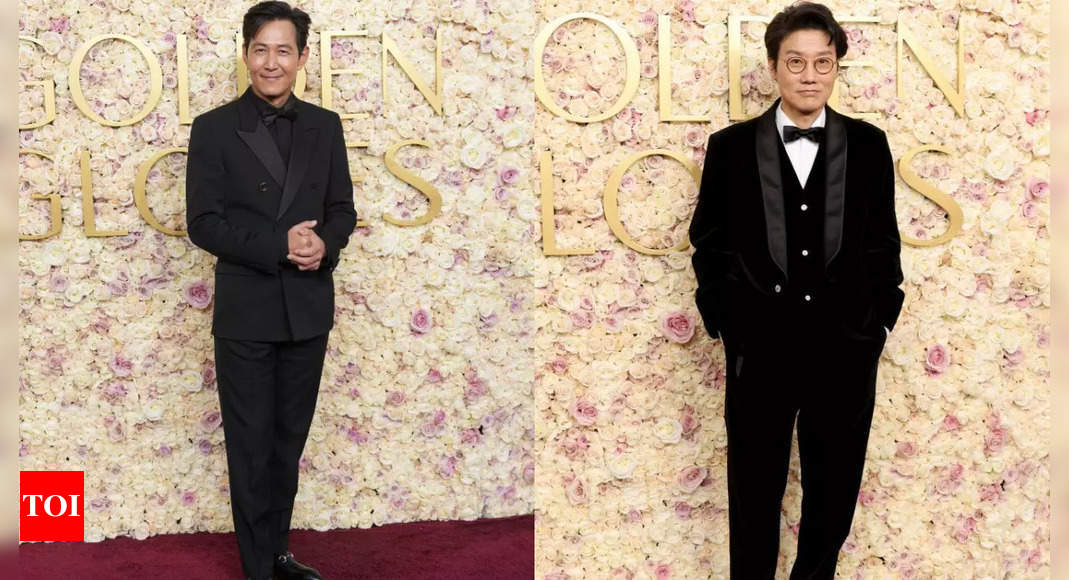 Lee Jung-jae and Hwang Dong-hyuk: Squid Game 2 team’s stylish outing at Golden Globe Awards 2025