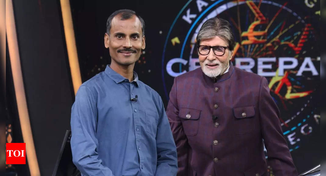 Kaun Banega Crorepati 16: Contestant Kaushalendra Pratap Singh shares an inspiring tale of Amitabh Bachchan's resilience