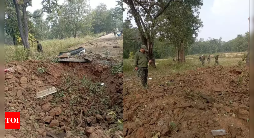 8 jawans, driver killed as Maoist blow up security vehicle in Chhattisgarh