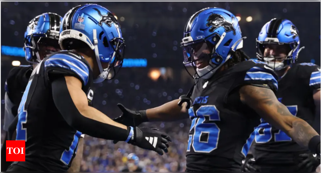 Detroit Lions Make History: Clinching NFC’s Top Seed – Who’s Next in Line? | NFL News – Times of India