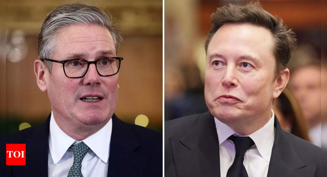 Keir Starmer slams Elon Musk for ‘lies and misinformation’ on Pakistani grooming gangs: ‘Crossed a line’; Billionaire doubles down – Times of India