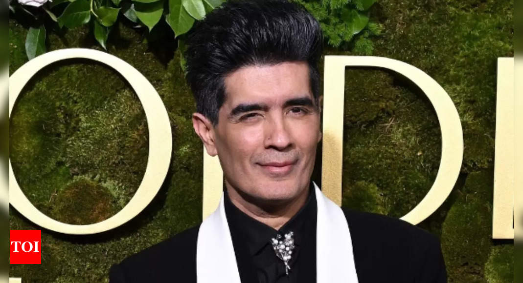 Manish Malhotra makes a stylish debut at 82nd Golden Globe Awards; Karan Johar tags him as a 'Golden Boy'