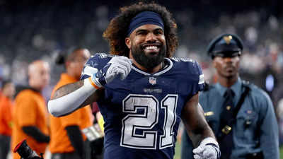 The Charges are signing former Cowboys and Patriots running back Ezekiel Elliott to their practice squad ahead of the postseason