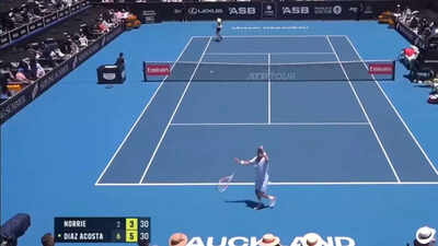 Cam Norrie accidentally hits spectator with racket, doesn't get disqualified - Watch