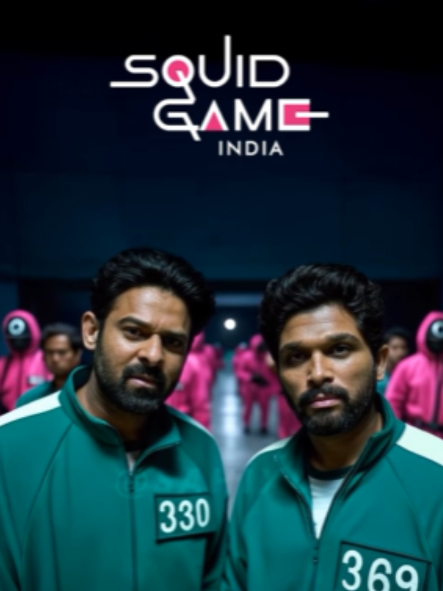 Squid Game x Tollywood Twist: AI Imagines Prabas, Allu Arjun As Players From Show
