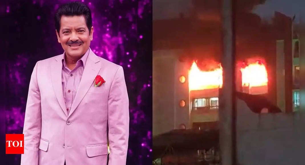 Udit Narayan's building catches fire, his neighbour loses his life: Report - VIDEO