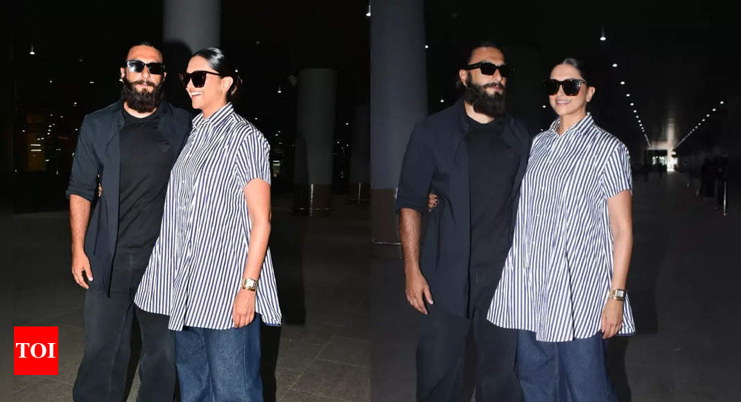 Deepika Padukone's post baby glow is hard-to-miss as she returns with Ranveer Singh after a holiday! - WATCH VIDEO