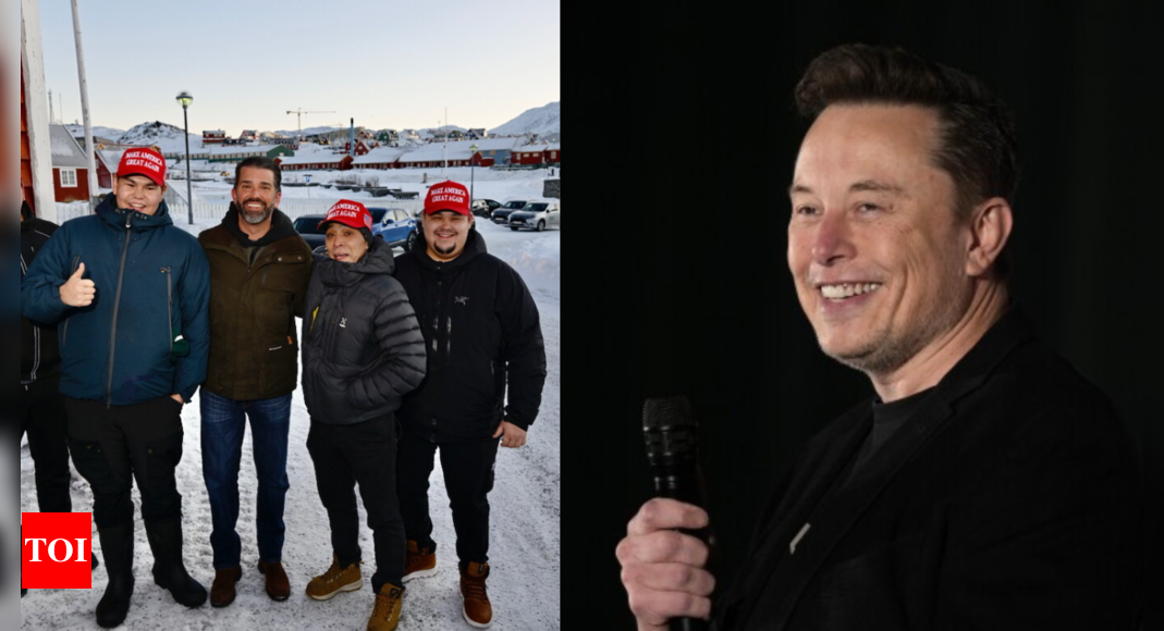 Elon Musk on US acquiring Greenland as Donald Trump Jr arrives on the island: 'If the people of...'