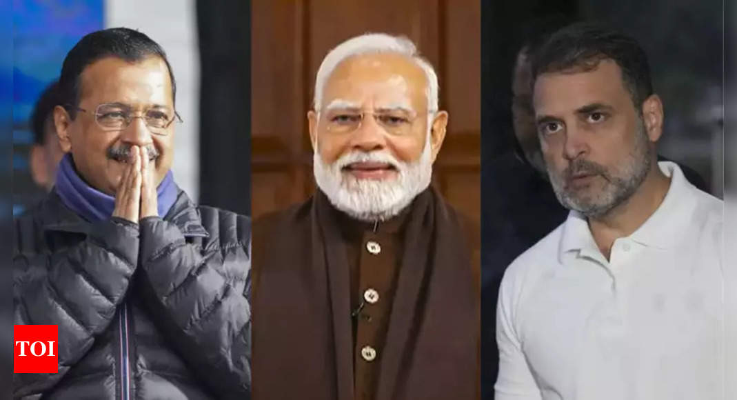 Delhi elections: Stage and pitch set in 3-way capital contest