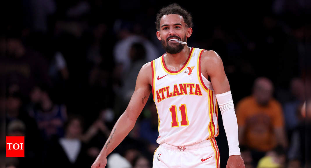 Trae Young’s stunning half-court game-winner shot against Jazz sends NBA fans into a frenzy | NBA News – Times of India