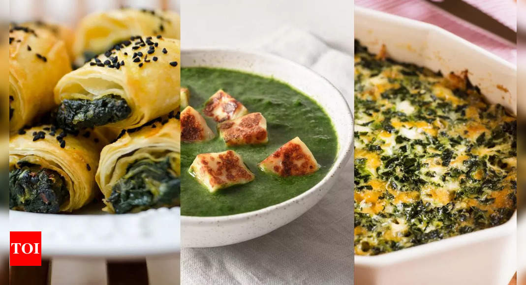 7 Delicious tiffin recipes made with leftover Palak Paneer