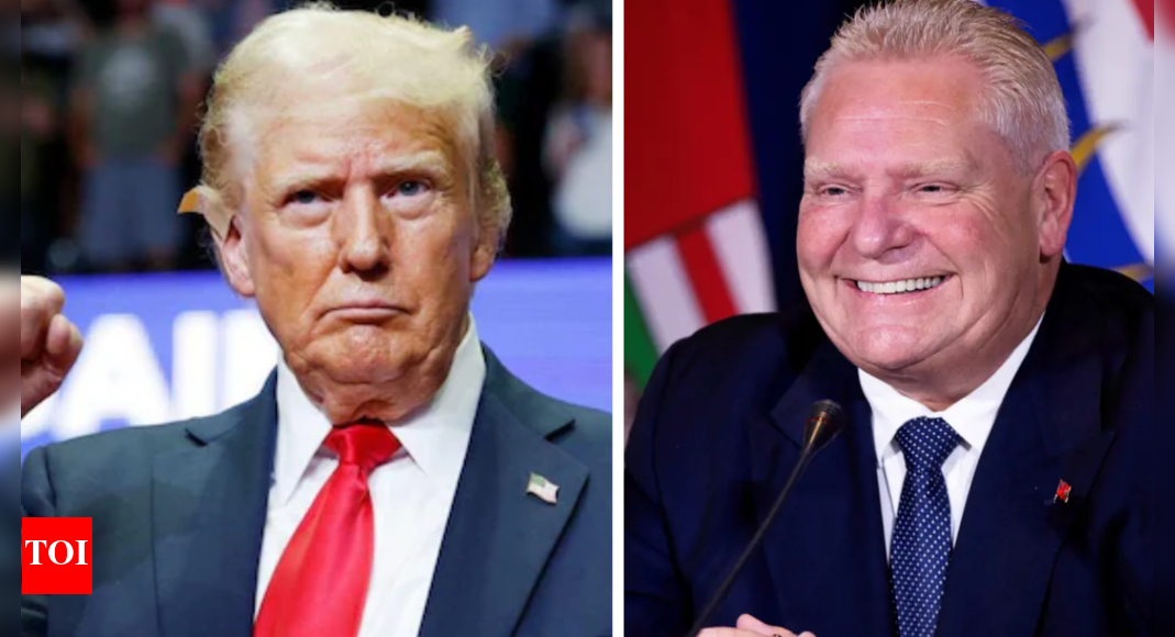 Who is Doug Ford? Canadian official laughs off Trump’s Canada takeover idea: ‘How about we buy two American states?’ | World News – Times of India