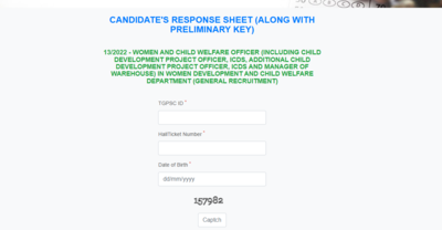 TSPSC CDPO 2025 response sheet released at tspsc.gov.in: Direct link to download and key details here – Times of India