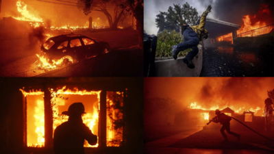 California wildfire apocalypse: No water for firefighters in Los Angeles? Crying, screaming residents flee in chaos