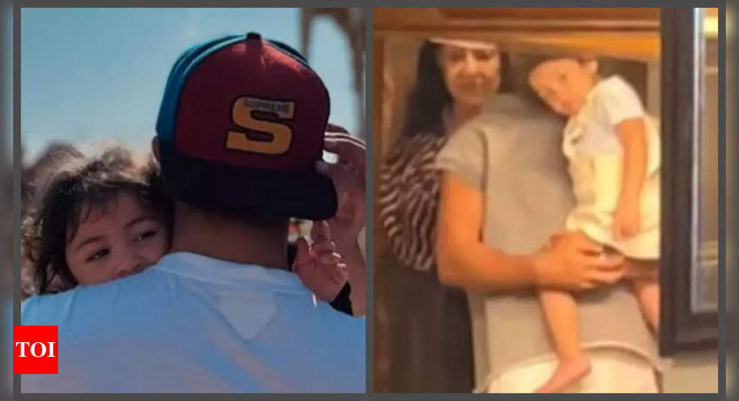 Raha proves she is 'daddy's little girl' as she hugs Ranbir Kapoor sweetly on their latest outing - WATCH video