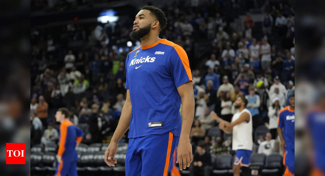 Will Karl-Anthony Towns play against the Toronto Raptors tonight? Latest update on the New York Knicks star’s injury report (January 8, 2025) | NBA News – Times of India