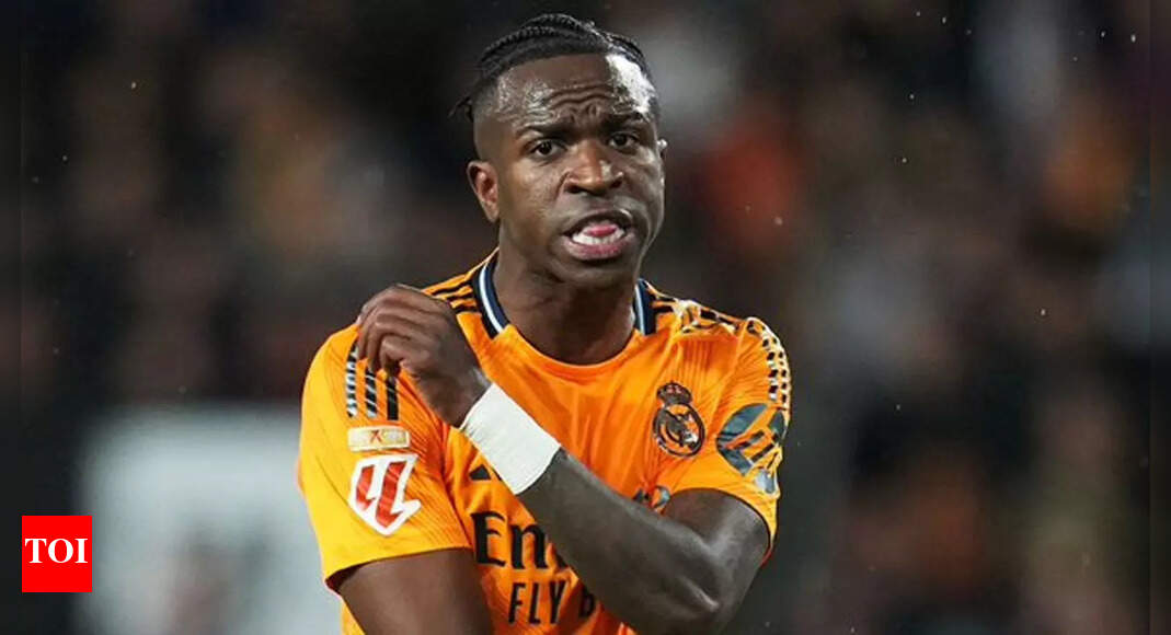 Carlo Ancelotti says Vinicius Junior red card ban unfair