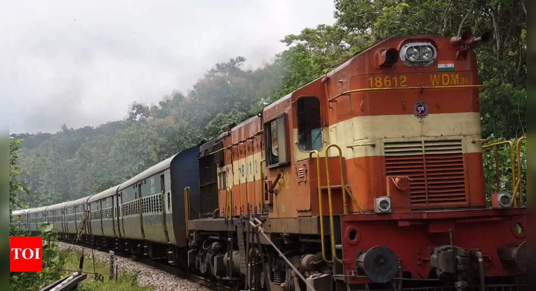 Spine-chilling video shows woman lying on track as a train passes over her; know what happened next