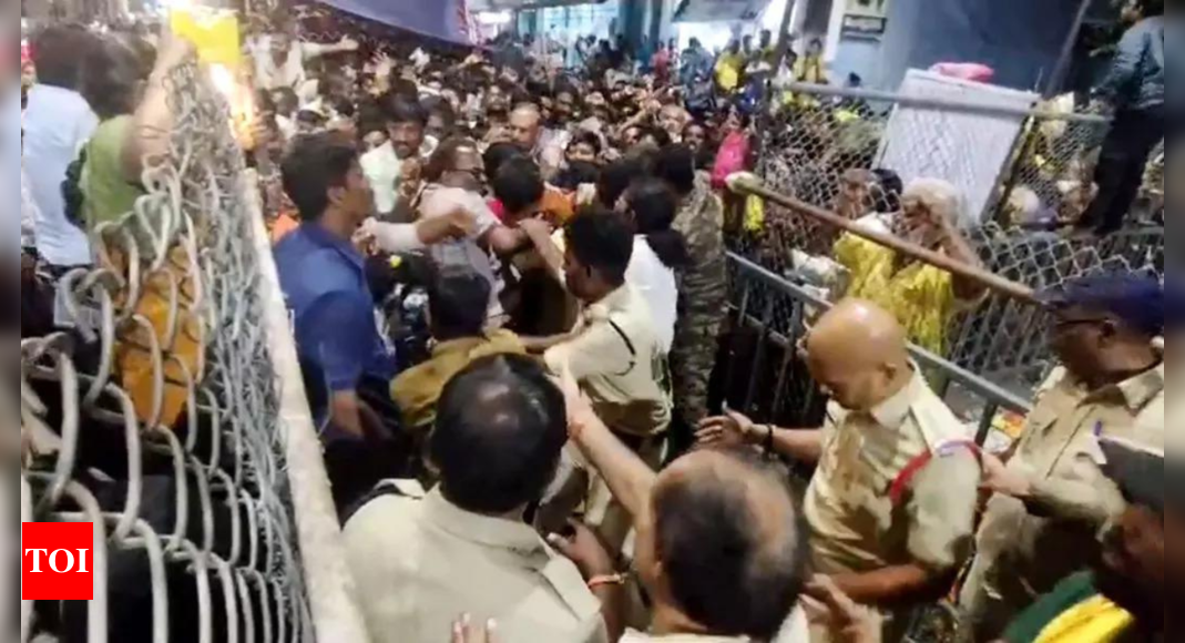 6 killed, 30 injured in stampede in queue for event tokens at Tirupati