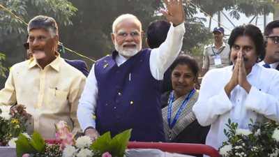 PM Modi launches Andhra projects worth Rs 2 lakh crore