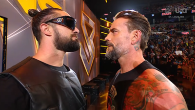 CM Punk Leaves His Mark: Seth Rollins Shows Off Battle Wound